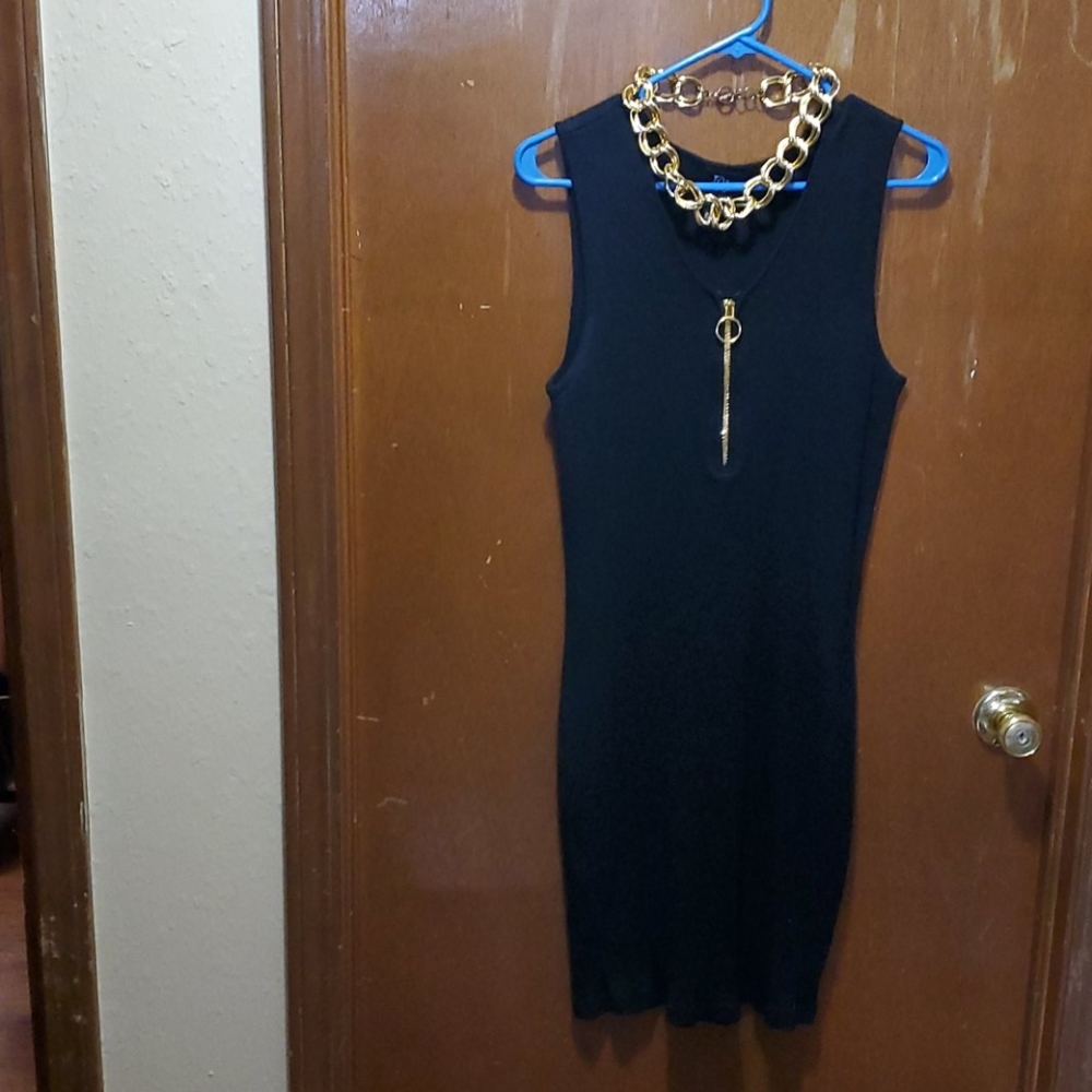 Short black dress